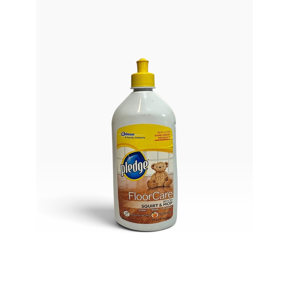 Pledge FloorCare Wood Squirt & Mop 27oz Citrus Scent Wood Polish